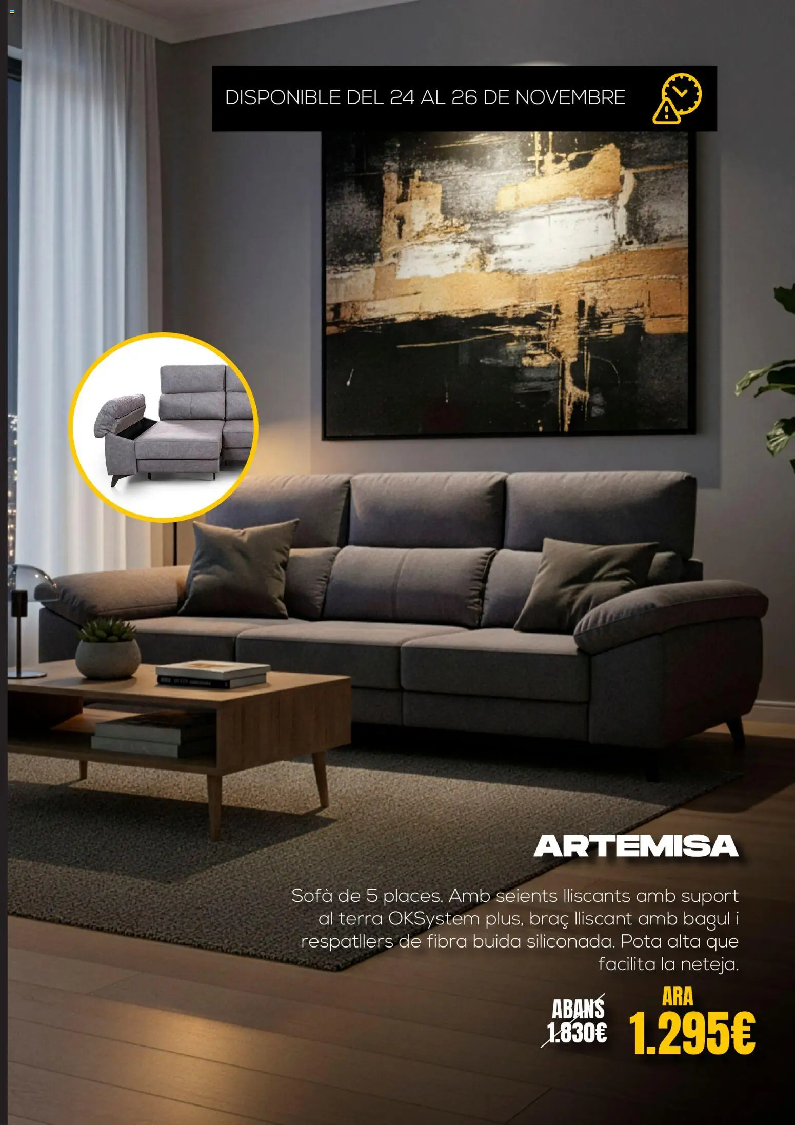 OKsofás Black Friday Cat │ válido desde el 07.11.2025 | Página: 7 | Productos: Sofá