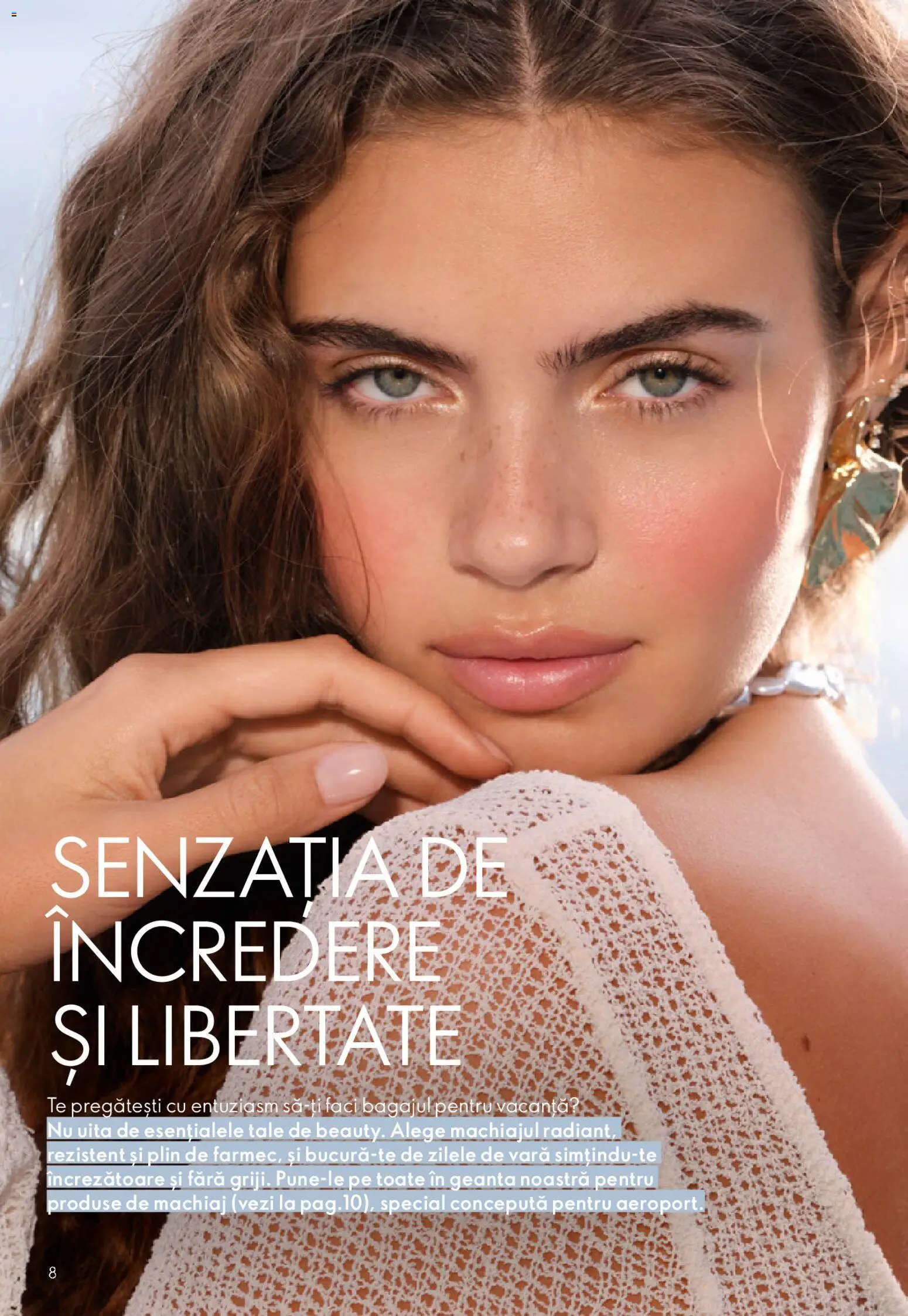 Noul catalog Oriflame – valabil de la 27.05.2026 | Pagină: 8 | Produse: Geantă, Machiaj