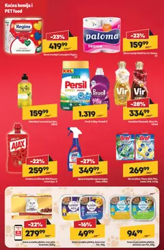 Mega Maxi katalog - pregled Mega Maxi kataloga - važi od 22.01.2026 | Strana: 7 | Proizvode: Hrana za pse, Perwoll, Kupatilo, Pašteta