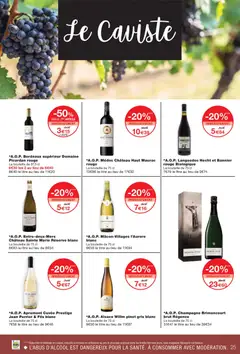 Monoprix - Prévisualisation de Monoprix catalogue valide à partir de 20.01.2026 | Page: 25 | Produits: Champagne, Vin