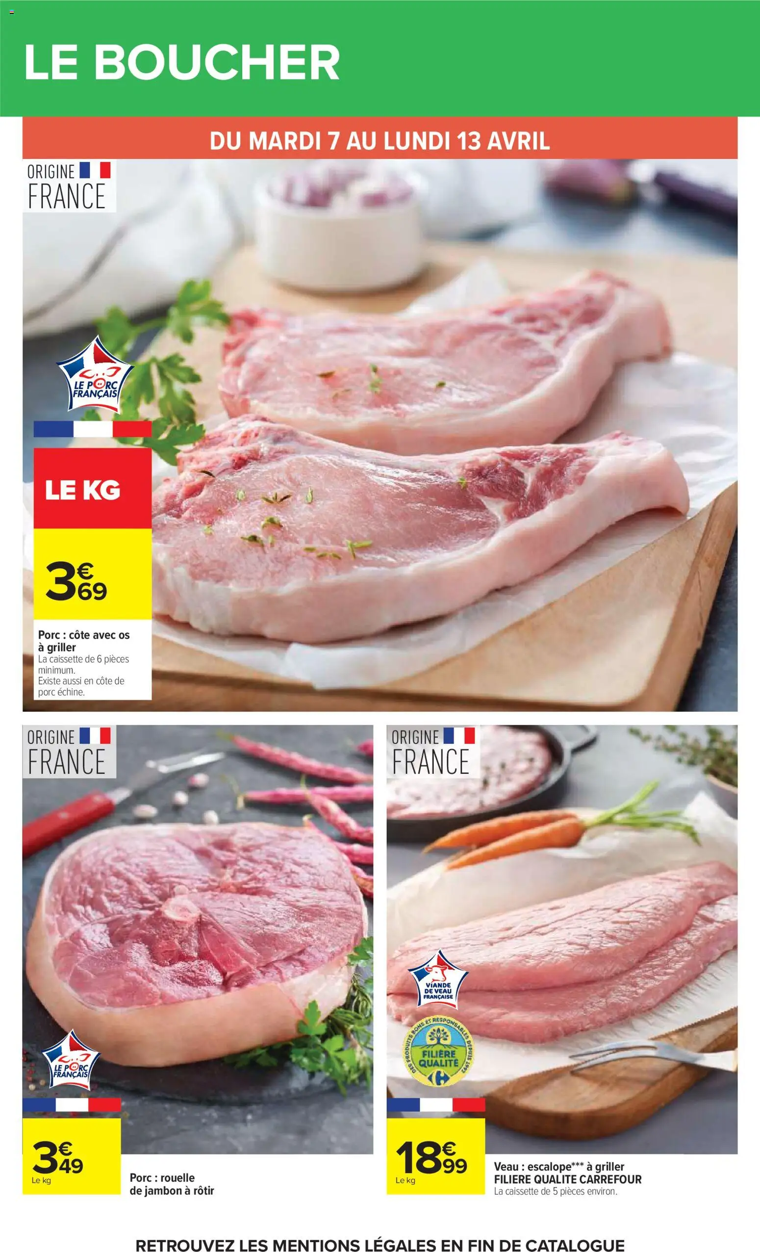 {H1} | Page: 27 | Produits: Jambon, Viande, Porc, Côte de porc