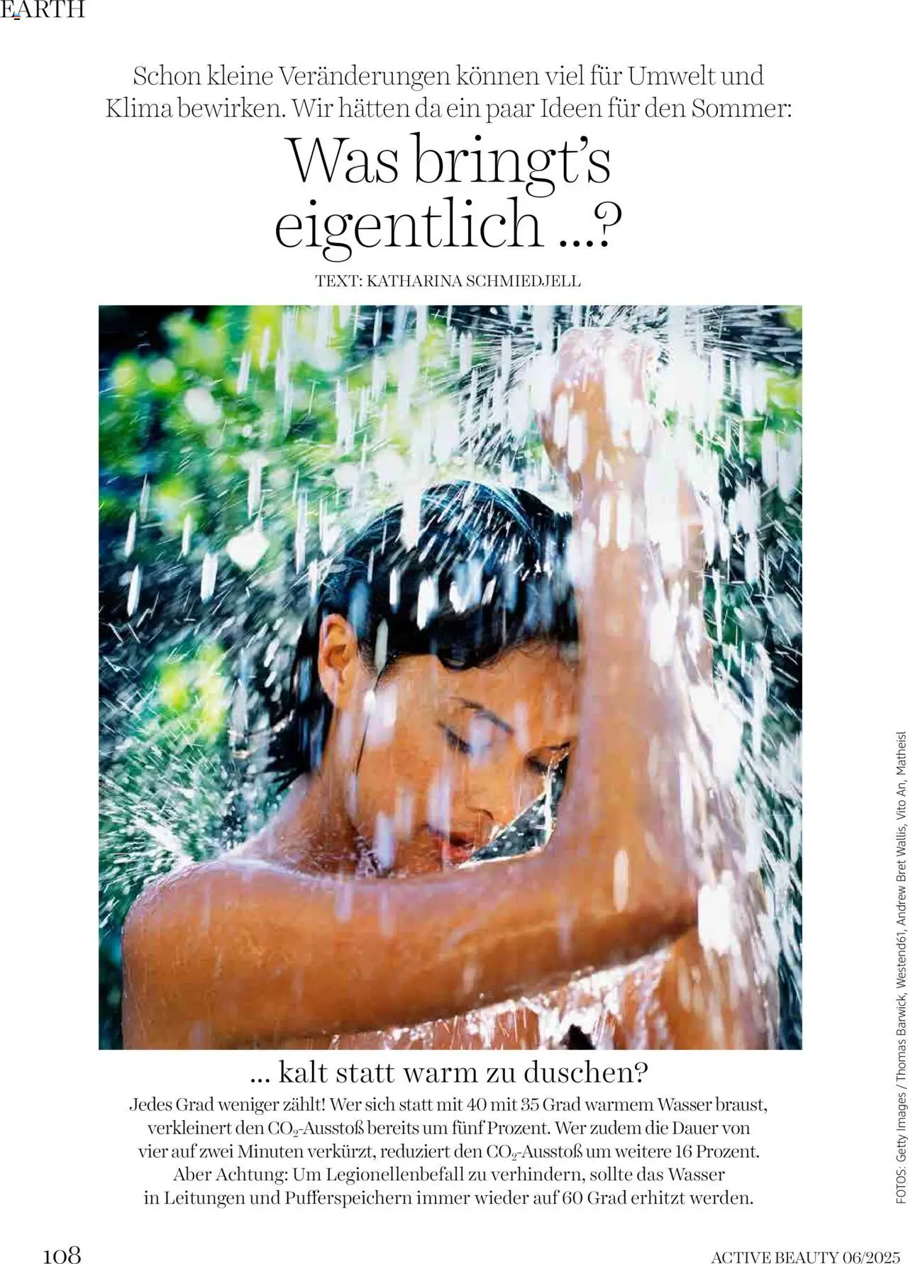 dm drogerie markt Active Beauty Magazin 06/2025 gültig ab 05.06.2025 | Seite: 108 | Produkte: Wasser