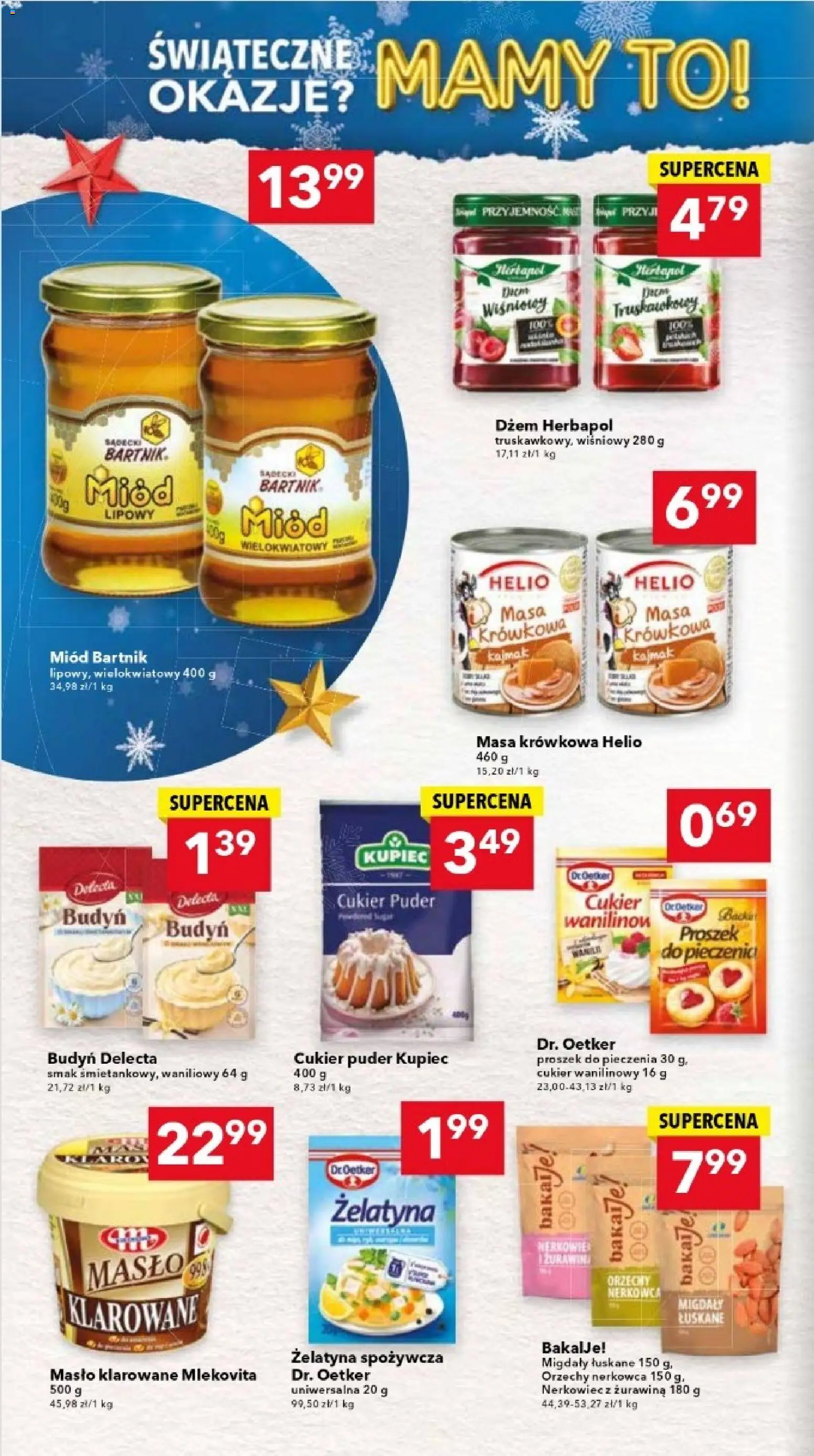 Lewiatan gazetka - Warszawa od 04.12.2025 | Strona: 10 | Produkty: Miód, Masło klarowane, Dżem, Cukier
