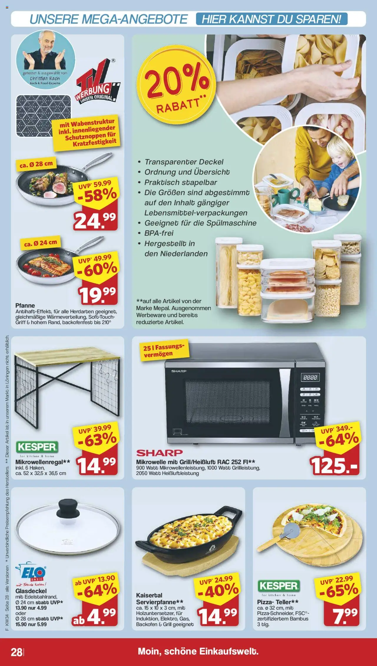 Famila Nordwest Prospekt 	 - gültig ab dem 18.08.2025 | Seite: 33 | Produkte: Mikrowelle, Grill, Backofen, Pizza