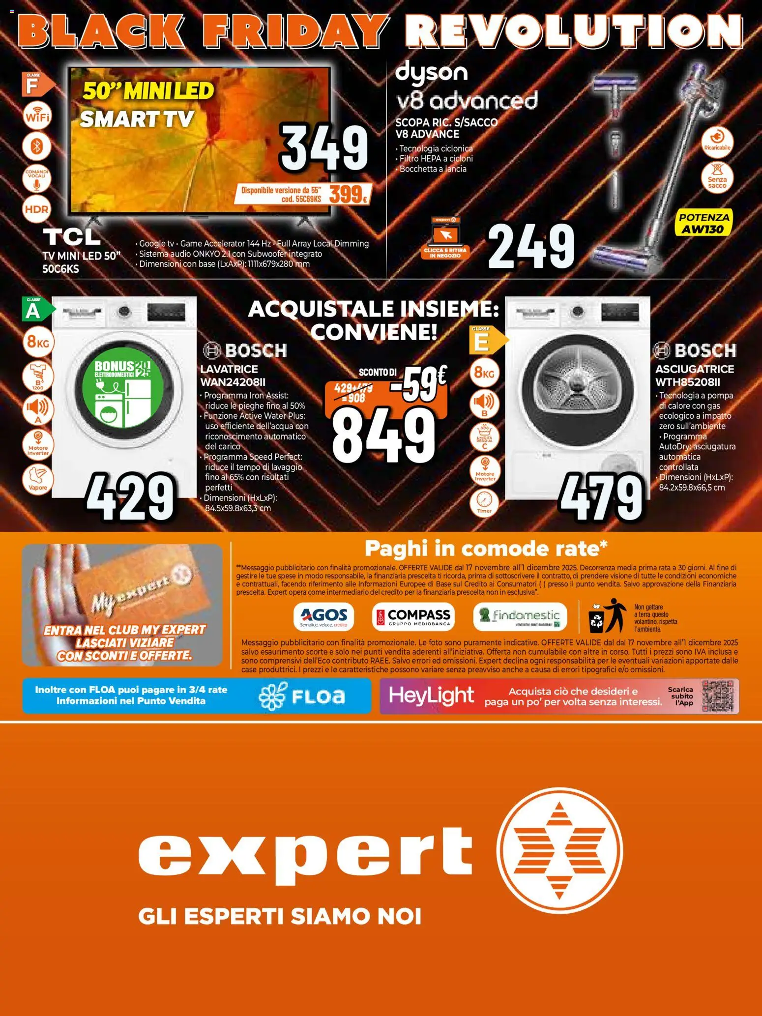 Volantino Iperal del 17.11.2025 | Pagina: 28 | Prodotti: smart TV, Lavatrice, Scopa, Terra