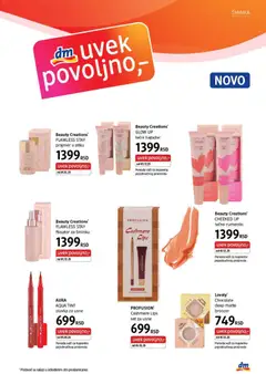 DM Drogerie katalog - pregled DM Drogerie kataloga - važi od 01.01.2026 | Strana: 5 | Proizvode: Šminka, Bronzer, Rumenilo, Cider