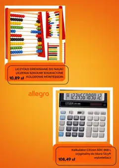 Allegro promocje od 10.09.2025 | Strona: 2 | Produkty: Kalkulator