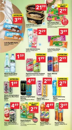 Lewiatan gazetka - Gdańsk od 31.07.2025 | Strona: 6 | Produkty: Woda żywiec, Lody Grycan, Mięta, Big Milk