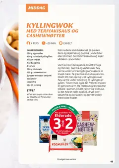 Forhåndsvisning av Joker Eldorado oppskriftshefte gyldig fra 02.03.2026 | Side: 45