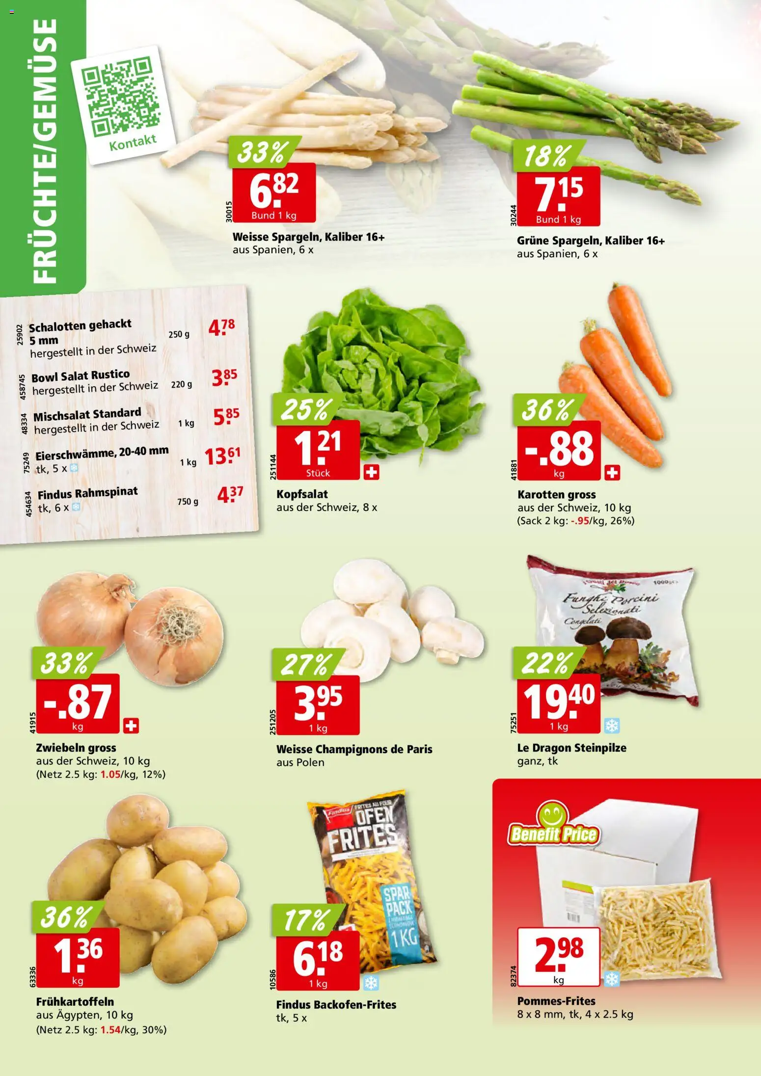 Aligro aktionen – gültig ab 27.05.2026 | Seite: 2 | Produkte: Champignons, Salat, Zwiebeln, Ofen