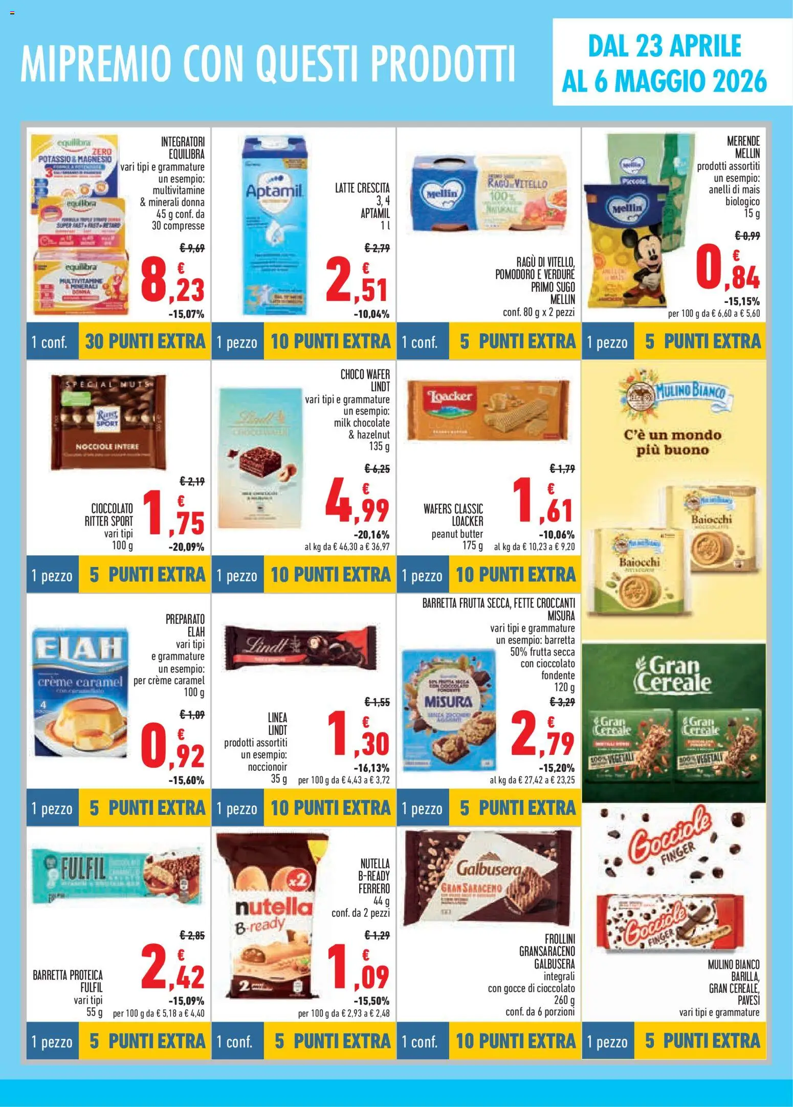 Volantino Conad del 23.04.2026 | Pagina: 7 | Prodotti: Verdure, Nutella, Ragú, Vitello