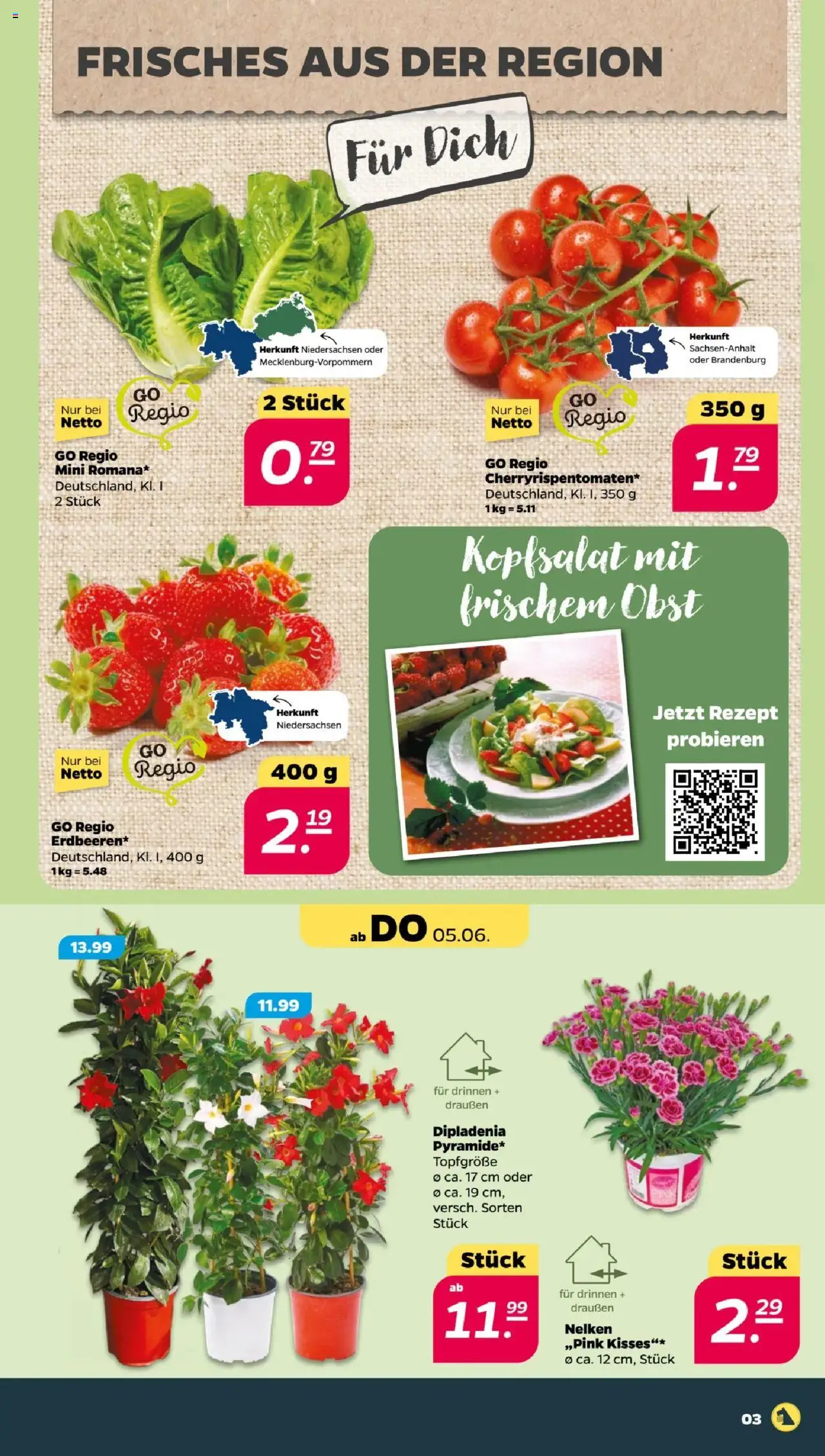 Netto Prospekt 	 - gültig ab dem 02.06.2025 | Seite: 3 | Produkte: Obst