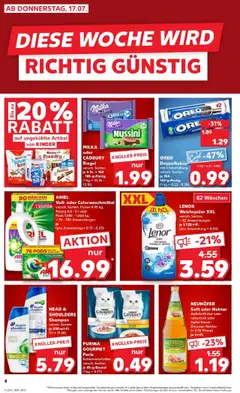 Kaufland prospekt Nürtingen	 - gültig ab dem 21.07.2025 | Seite: 17 | Produkte: Head & shoulders, Shampoo, Apfelsaft, Apple