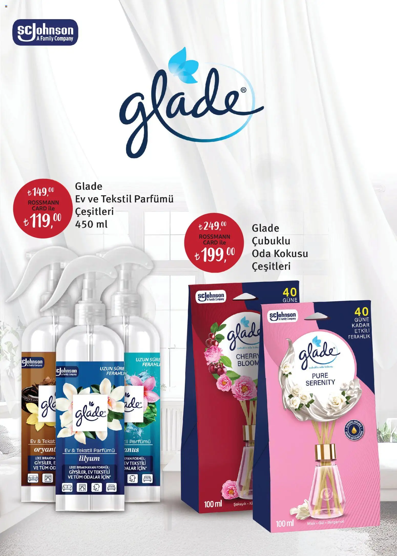 Rossmann Ocak Ev & Yaşam Kataloğu - 02.01.2026 tarihinden itibaren geçerlidir | Sayfa: 4 | Ürünler: Oda kokusu, Gül, Koku