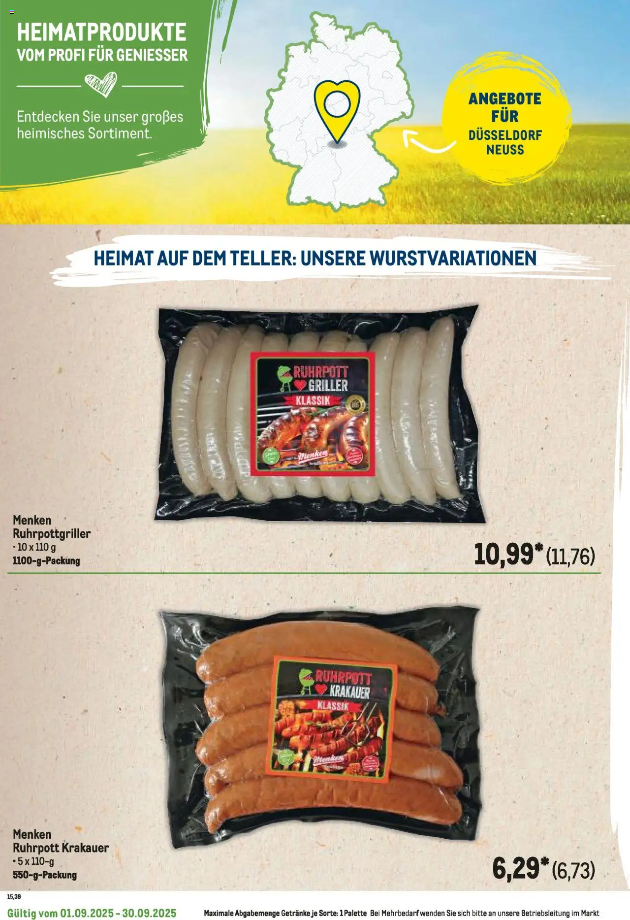 Metro Regionaler Flyer - gültig ab dem 01.09.2025 | Seite: 70 | Produkte: Griller