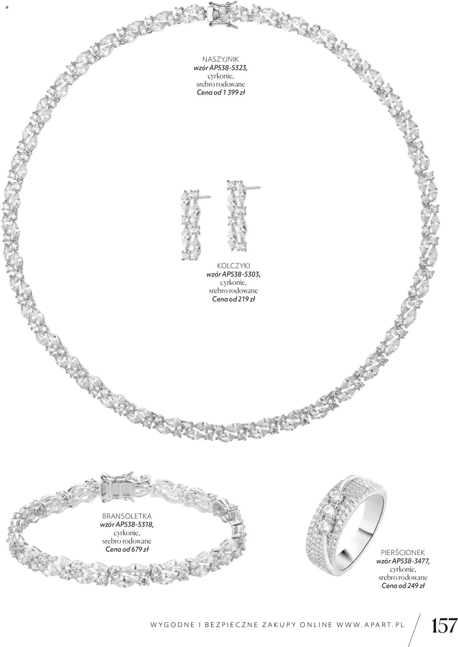 Apart promocje od 04.11.2025 | Strona: 159 | Produkty: Naszyjnik, Bransoletka, Pierścionek