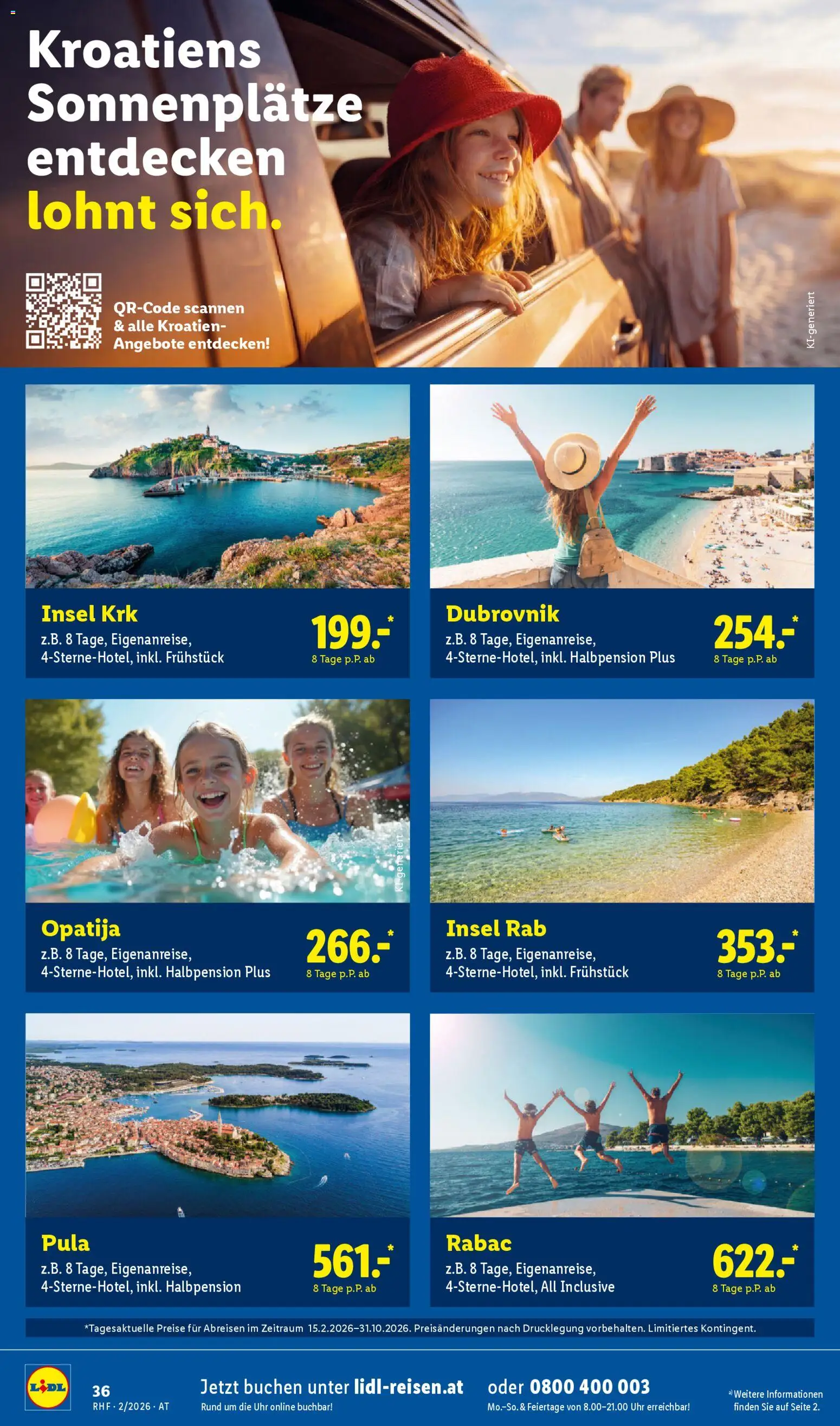 Lidl Februar Reise - Highlights gültig ab 30.01.2026 | Seite: 36 | Produkte: Uhr