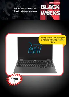Pogląd oferty "Neonet Black Friday" - ważna od 30.10.2025 | Strona: 6 | Produkty: Top, Laptop