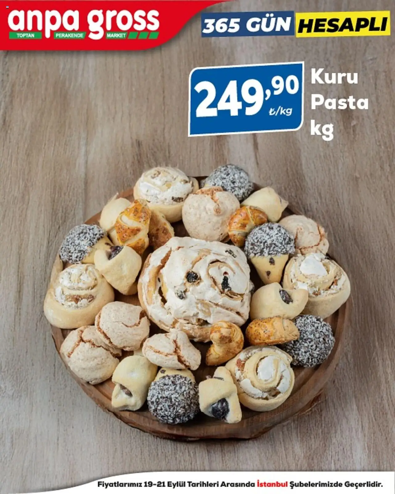 Anpa Gross Katalog Cuma-Pazar - 19.09.2025 tarihinden itibaren geçerlidir | Sayfa: 2