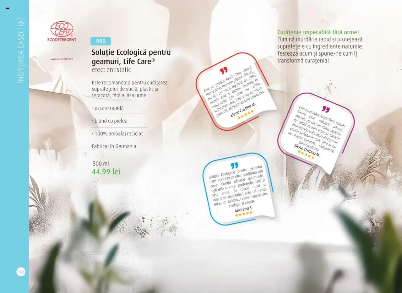 Life Care catalog - Aprilie/Octombrie – valabil de la 01.04.2025 | Pagină: 170