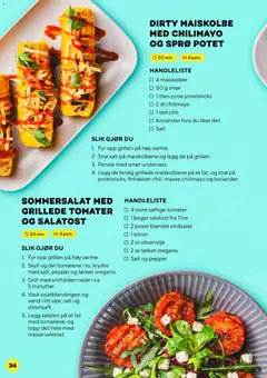 Forhåndsvisning av Grillfest hos Bunnpris gyldig fra 25.04.2026 | Side: 35 | Produkter: Hub usb, Desk, Tomater, Grill
