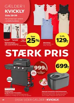 Kvickly - Tilbudsavis uge 16 gyldig fra 17.04.2026 | Side: 30 | Produkter: Is, Strømpebukser, Nylonstrømper