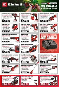 Inpos katalog akcije – veljaven od 09.04.2026 | Stran: 24 | Izdelki: Baterija, Baterije, Krožna žaga, Kladivo