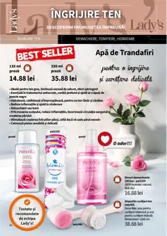 Ofertele Lady’s valabile de la 10.11.2025 | Pagină: 56 | Produse: Demachiant, Apă