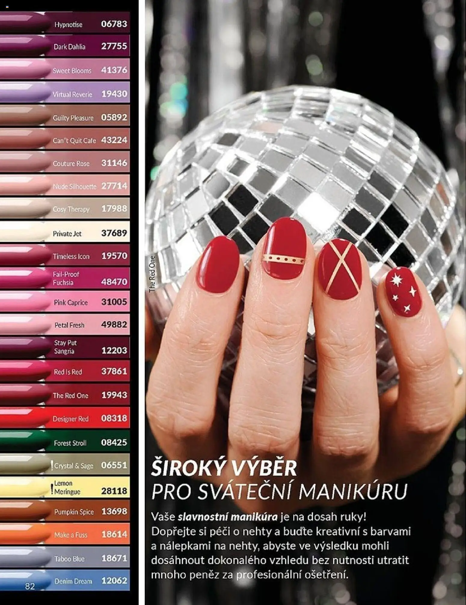 Avon Black Friday od 01.11.2025 | Strana: 82 | Produkty: Sangria, Manikúra, Nehty