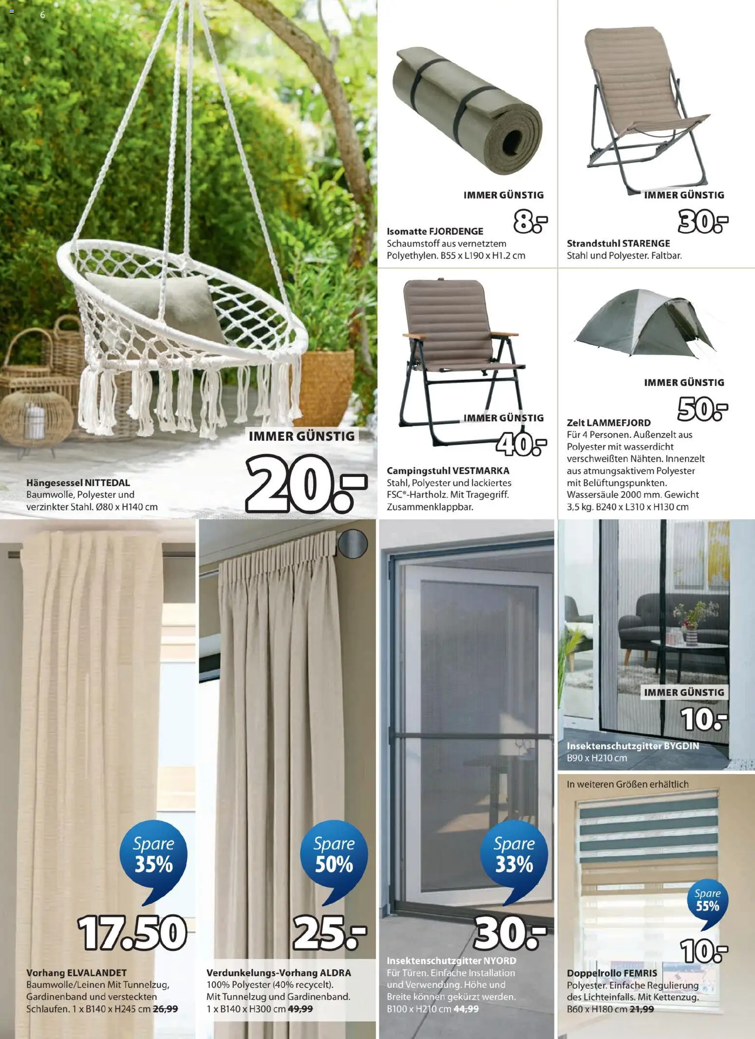 JYSK Prospekt aktuell gültig ab 28.04.2026 | Seite: 6 | Produkte: Gewicht