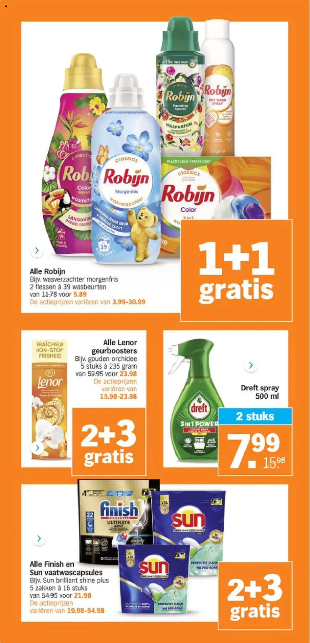  | Pagina: 29 | Producten: Wasverzachter, Robijn, Geur