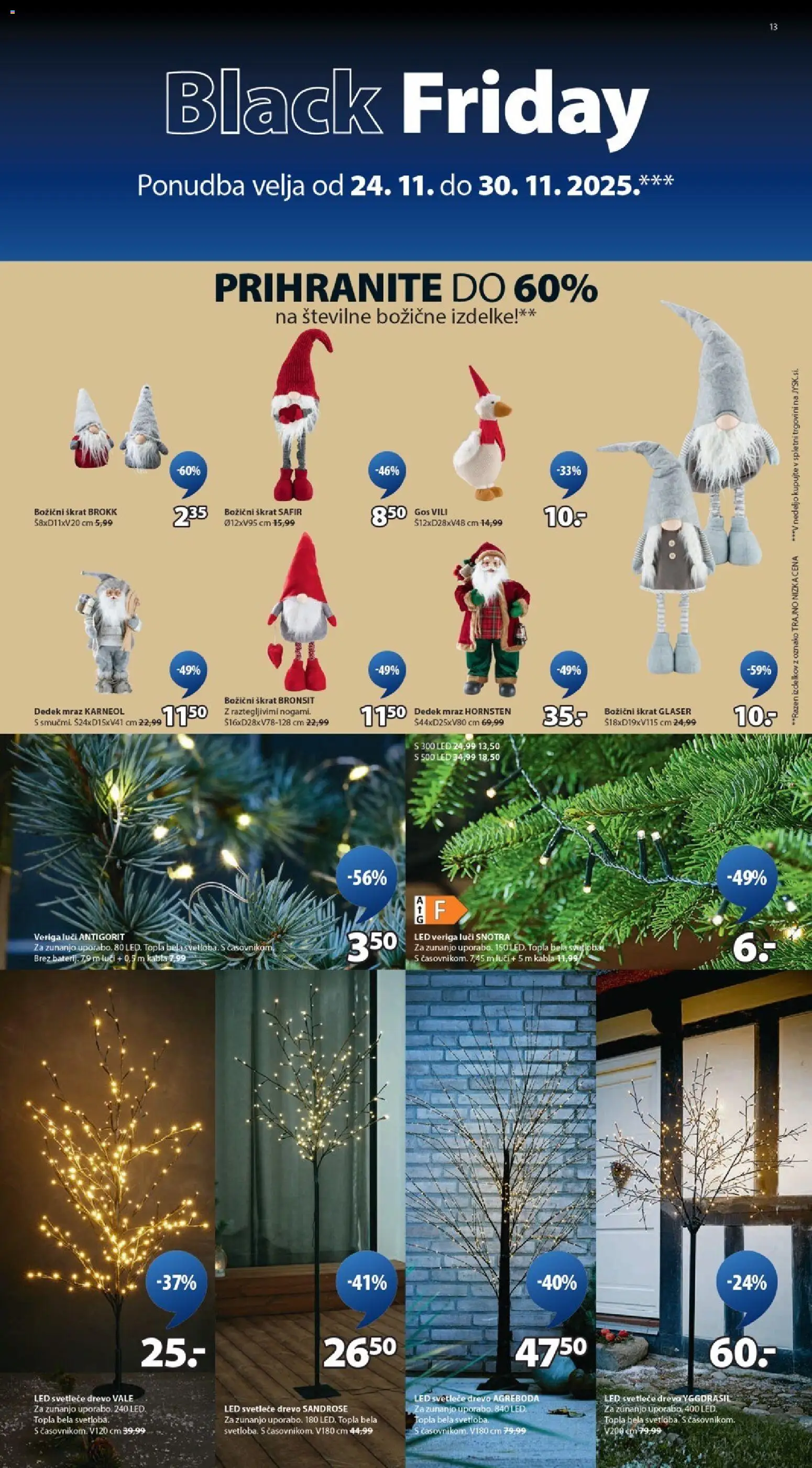 Novi JYSK katalog ponudbe – veljaven od 24.11.2025 | Stran: 13