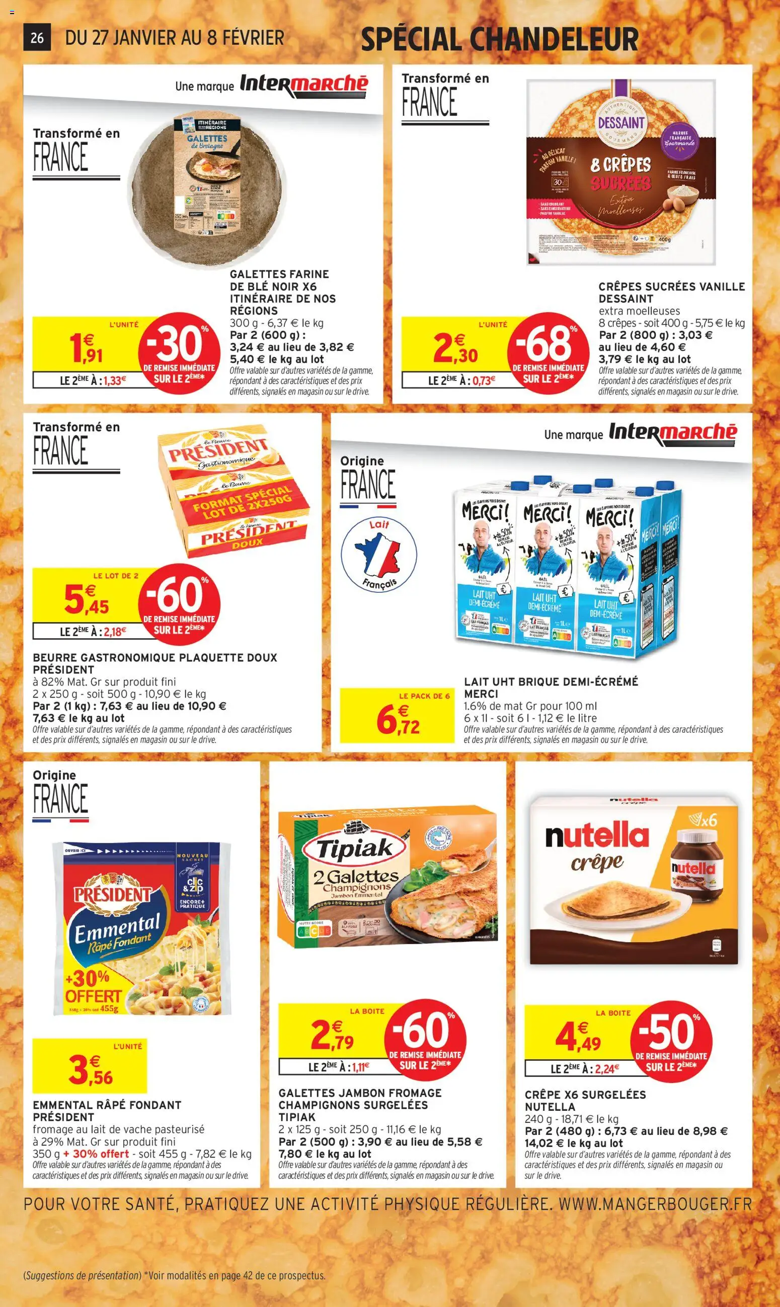 {H1} | Page: 26 | Produits: Parfum, Emmental, Fromage, Jambon