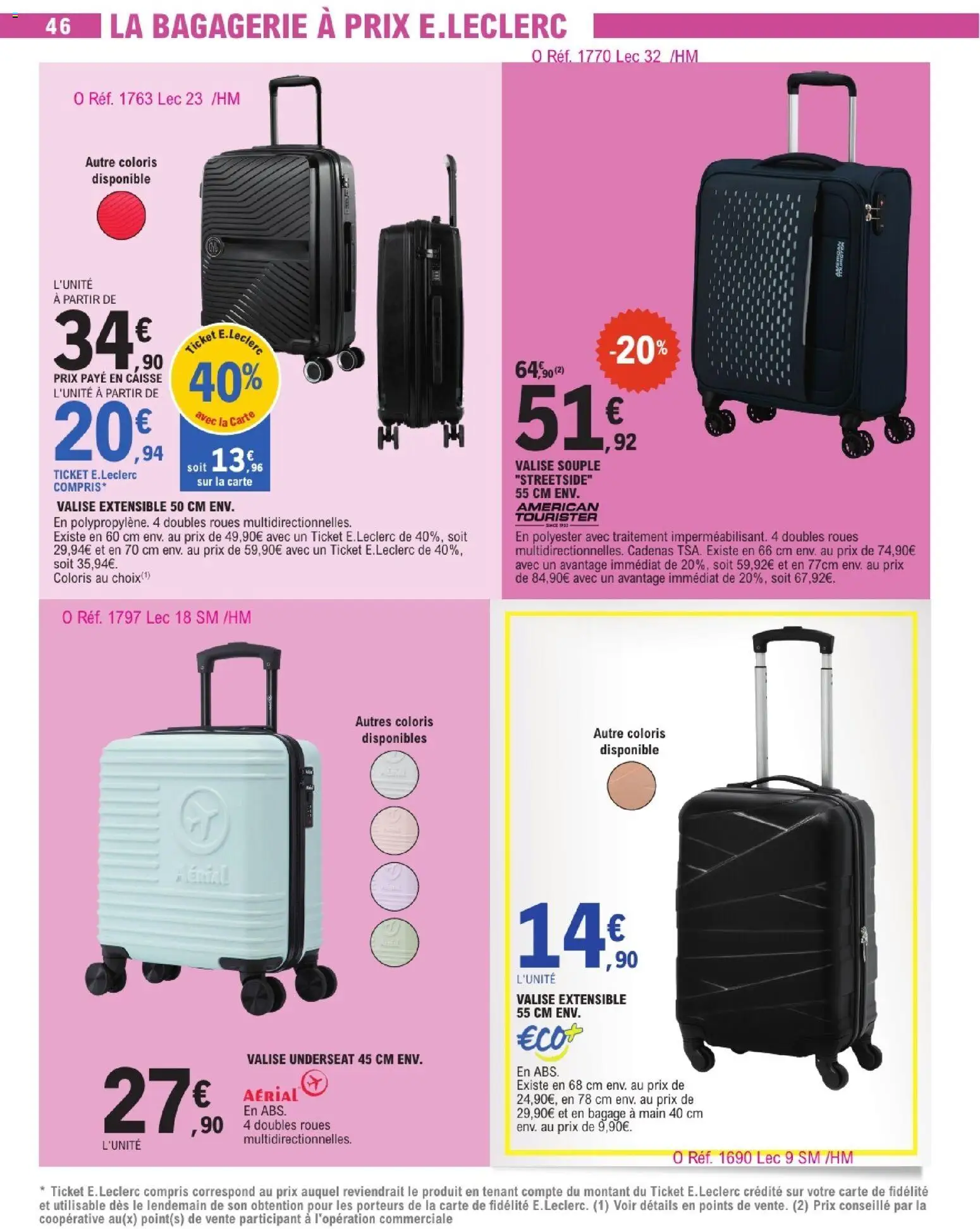 {H1} | Page: 46 | Produits: Bagage, Valise