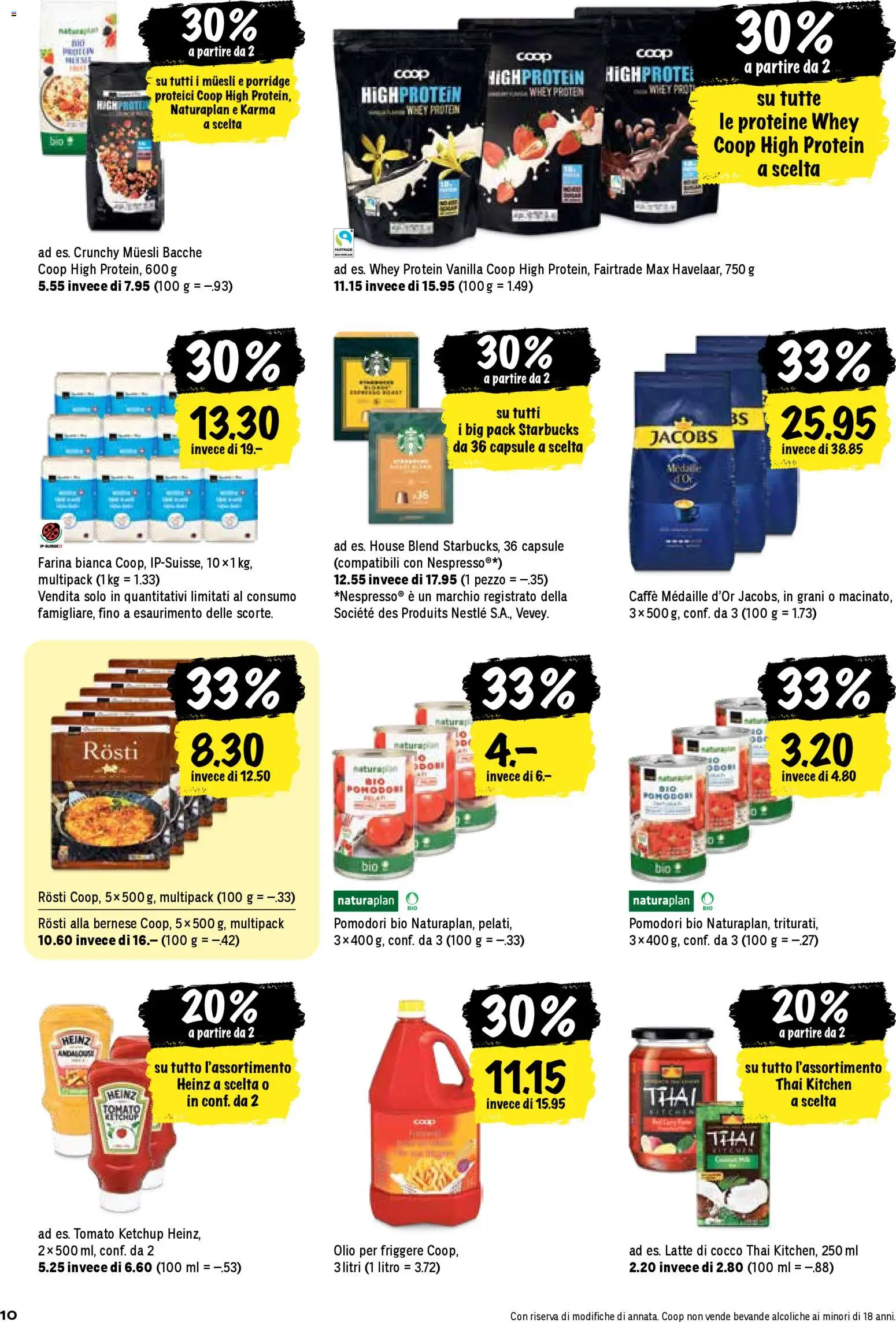 Coop - Una settimana di azioni – gültig ab 12.02.2026 | Seite: 10 | Produkte: Ketchup