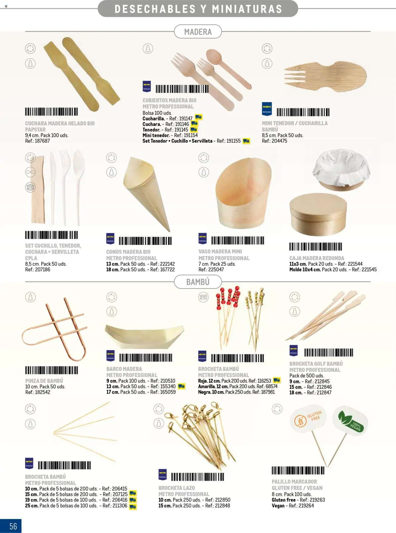 Makro Especial Catering Canarias │ válido desde el 16.03.2026 | Página: 56 | Productos: Helado, Bolsa, Caja