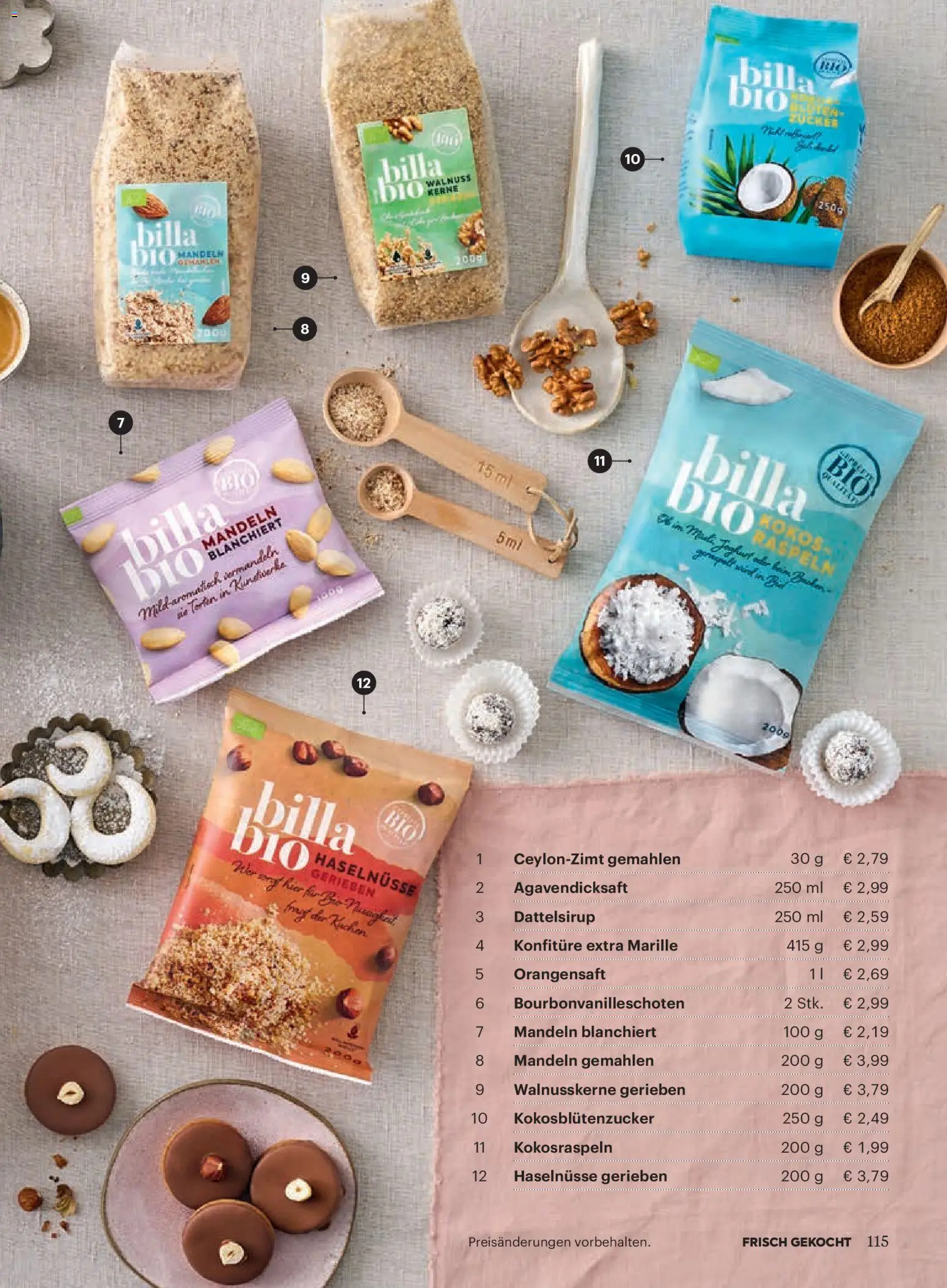 Billa  Frisch Gekocht gültig ab 01.11.2025 | Seite: 111 | Produkte: Joghurt