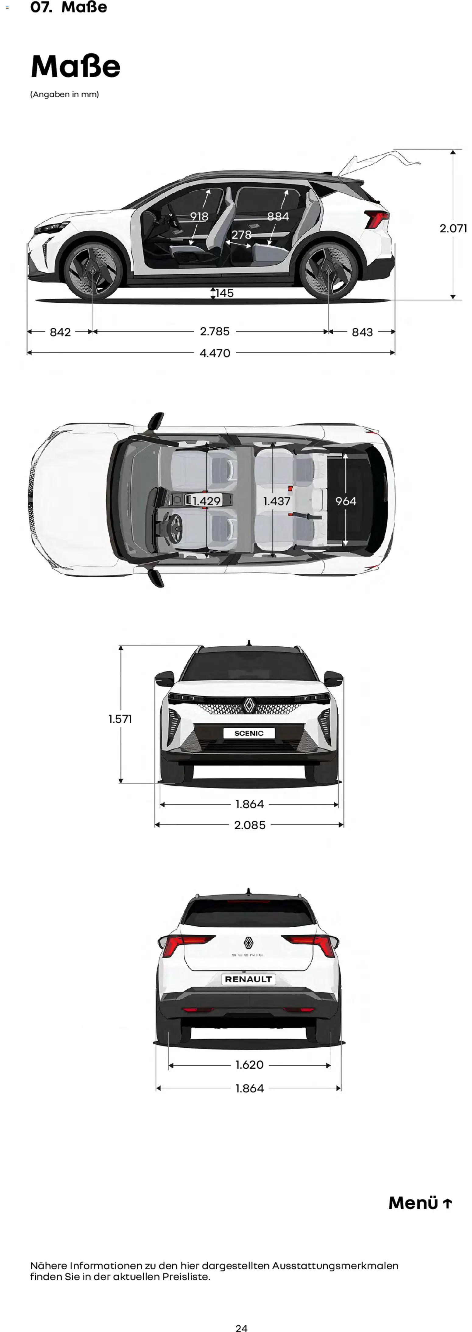 Renault Scenic E-Tech – gültig ab 15.01.2026 | Seite: 24