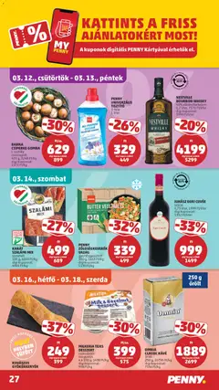 BARNA CSIPERKE GOMBA, I. osztály, csomagolt, 400 g - amely érvényes a következő dátumtól: 12.03.2026 | Oldal: 33