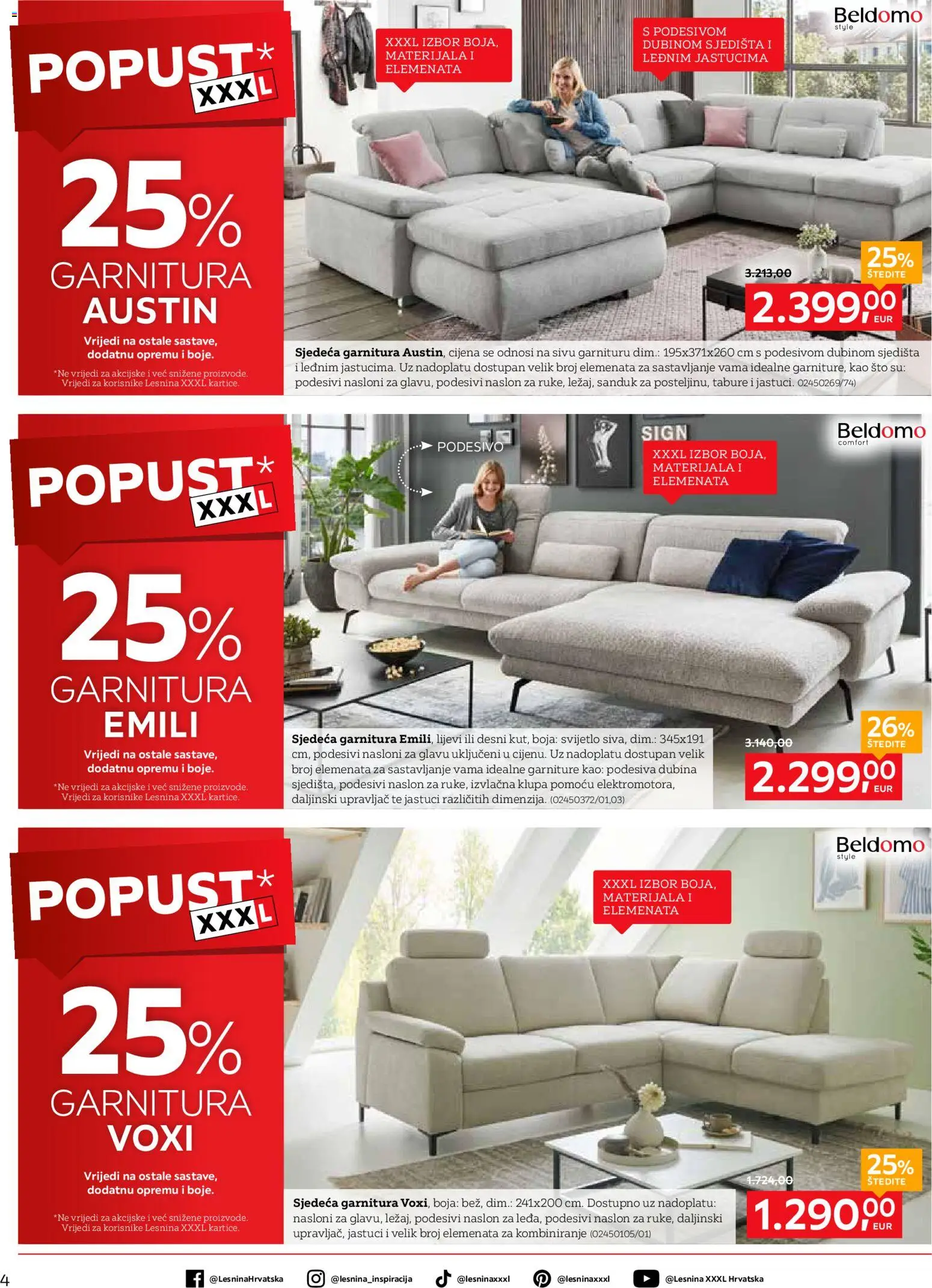 Lesnina katalog | vrijedi od 01.12.2025 | Stranica: 4 | Proizvodi: Tabure
