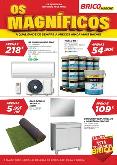 Pré-visualização BricoMarché Magnificos válido de 09.04.2026