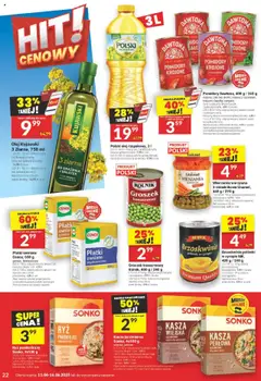 Twój Market Gazetka od 11.06.2025 | Strona: 22 | Produkty: Olej kujawski, Ryż, Brzoskwinie, Płatki