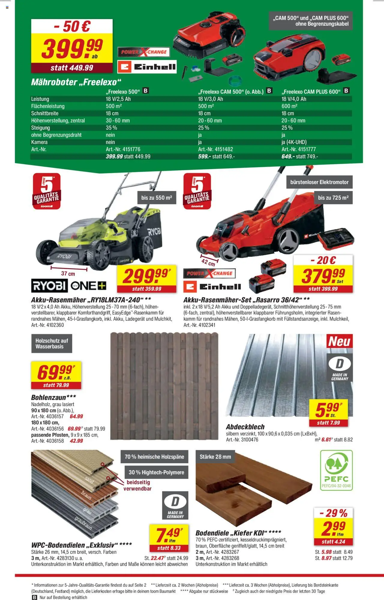 Toom Baumarkt Prospekt 	 - gültig ab dem 21.06.2025 | Seite: 6 | Produkte: Kamera, Ladegerät