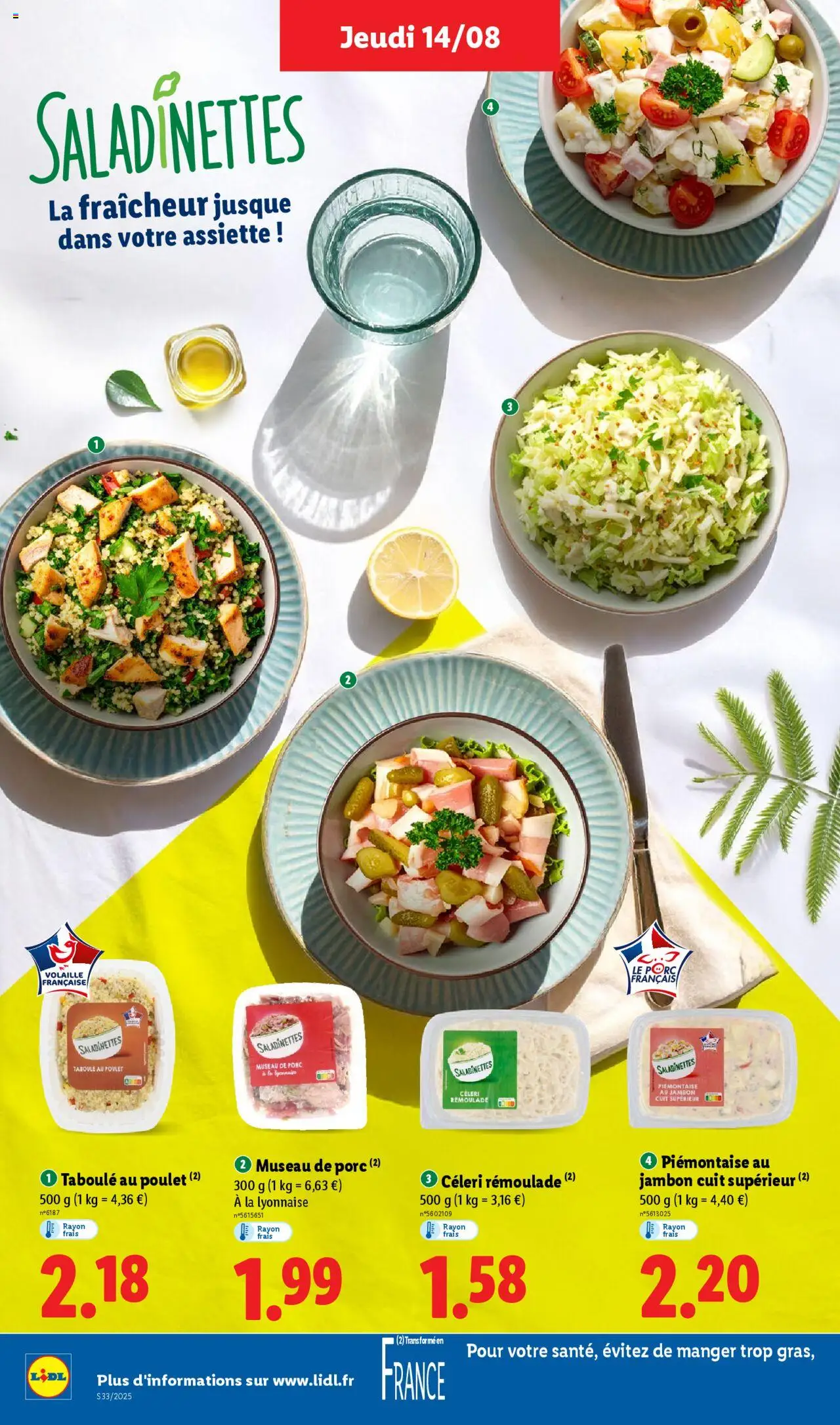  | Page: 10 | Produits: Volaille, Jambon, Porc