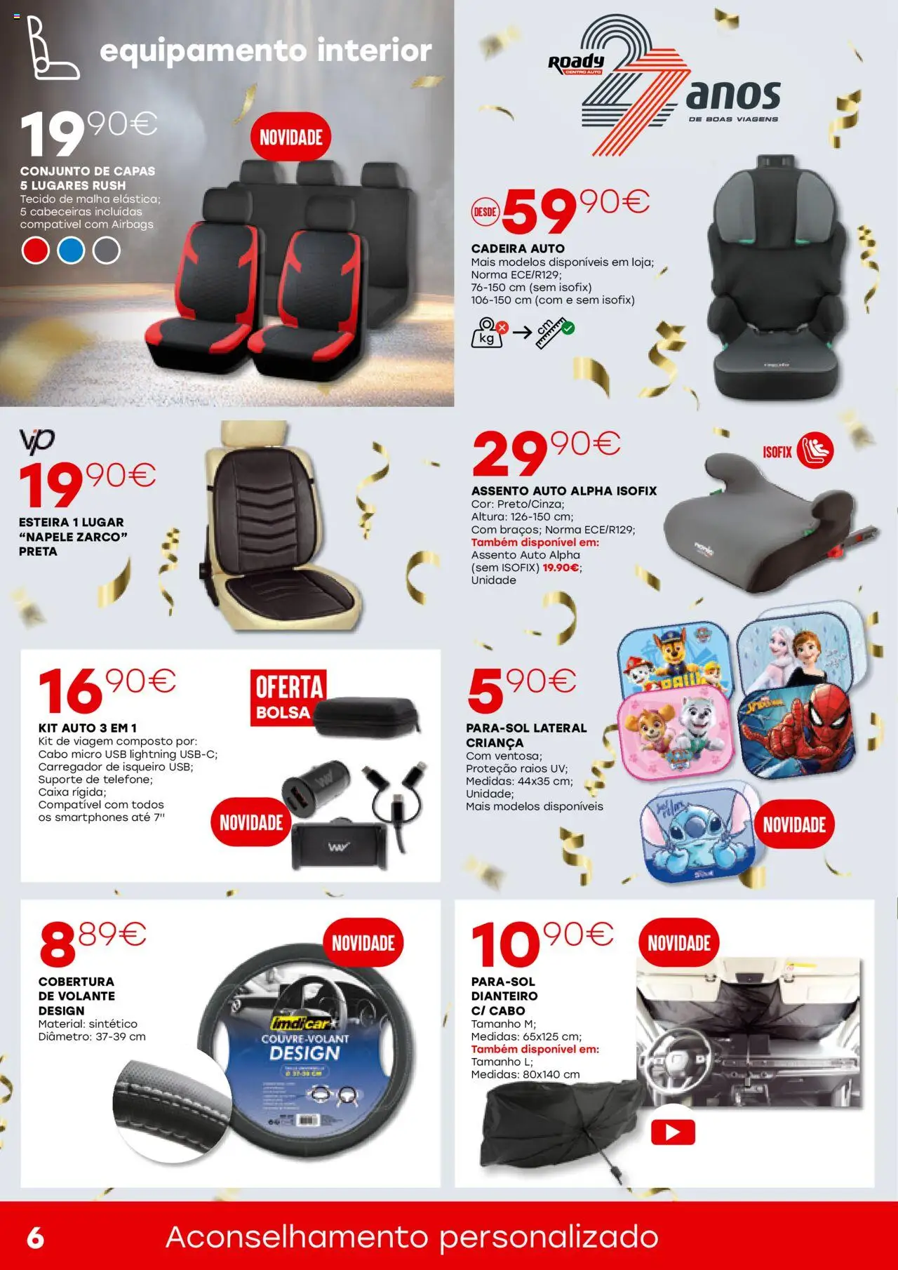 Roady folheto │ válido de 29.05.2025 | Página: 6 | Produtos: USB, Esteira, Cadeira, Caixa