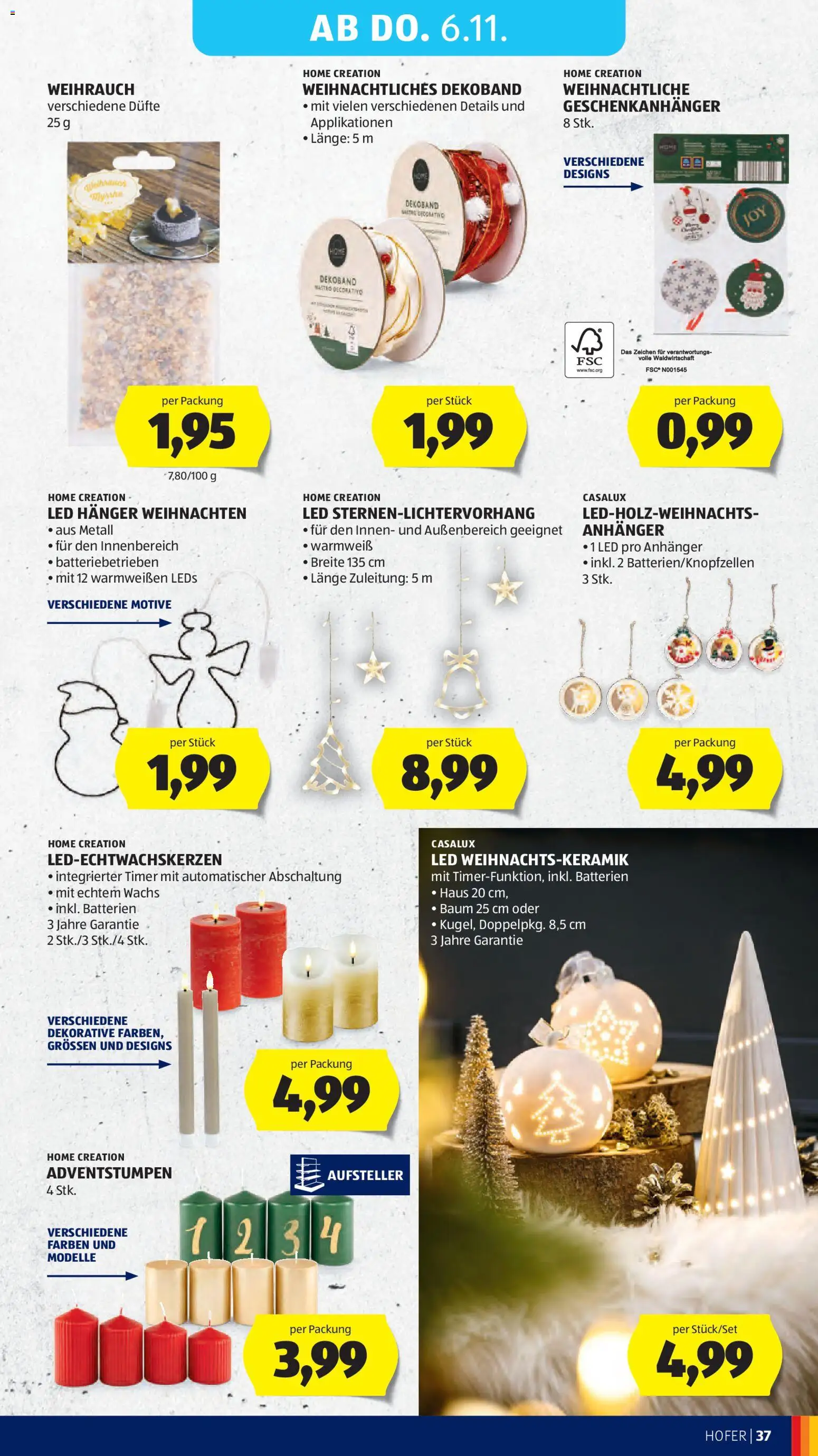 Hofer AT akciós ujság - amely érvényes a következő dátumtól: 31.10.2025 | Oldal: 41