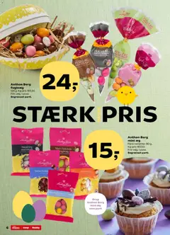 Super Brugsen - Tilbudsavis uge 12 gyldig fra 19.03.2026 | Side: 6 | Produkter: Æg, Lakrids, Nougat, Søm
