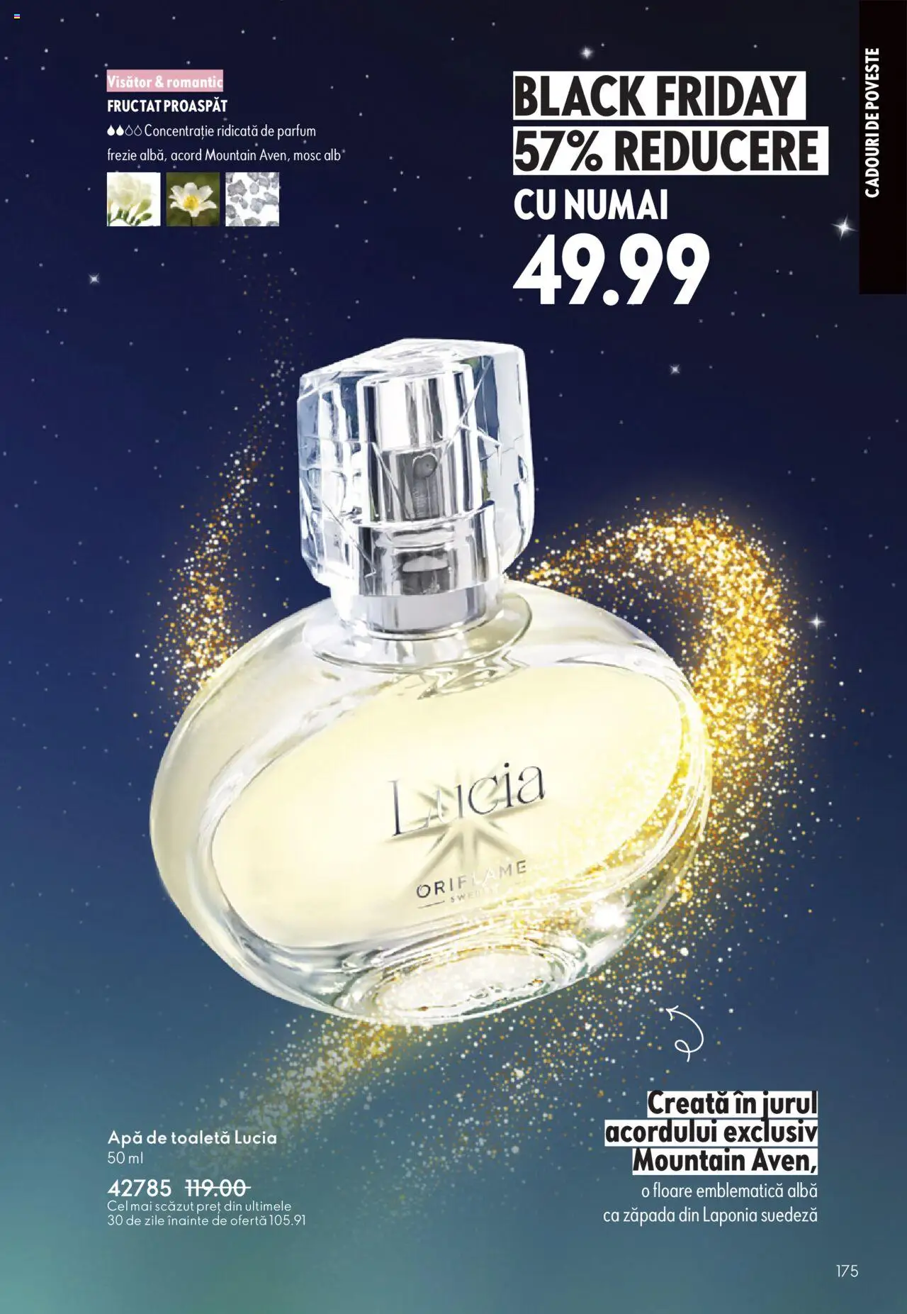 Noul catalog Oriflame – valabil de la 12.11.2025 | Pagină: 175 | Produse: Toaletă, Parfum, Apă de toaletă, Apă