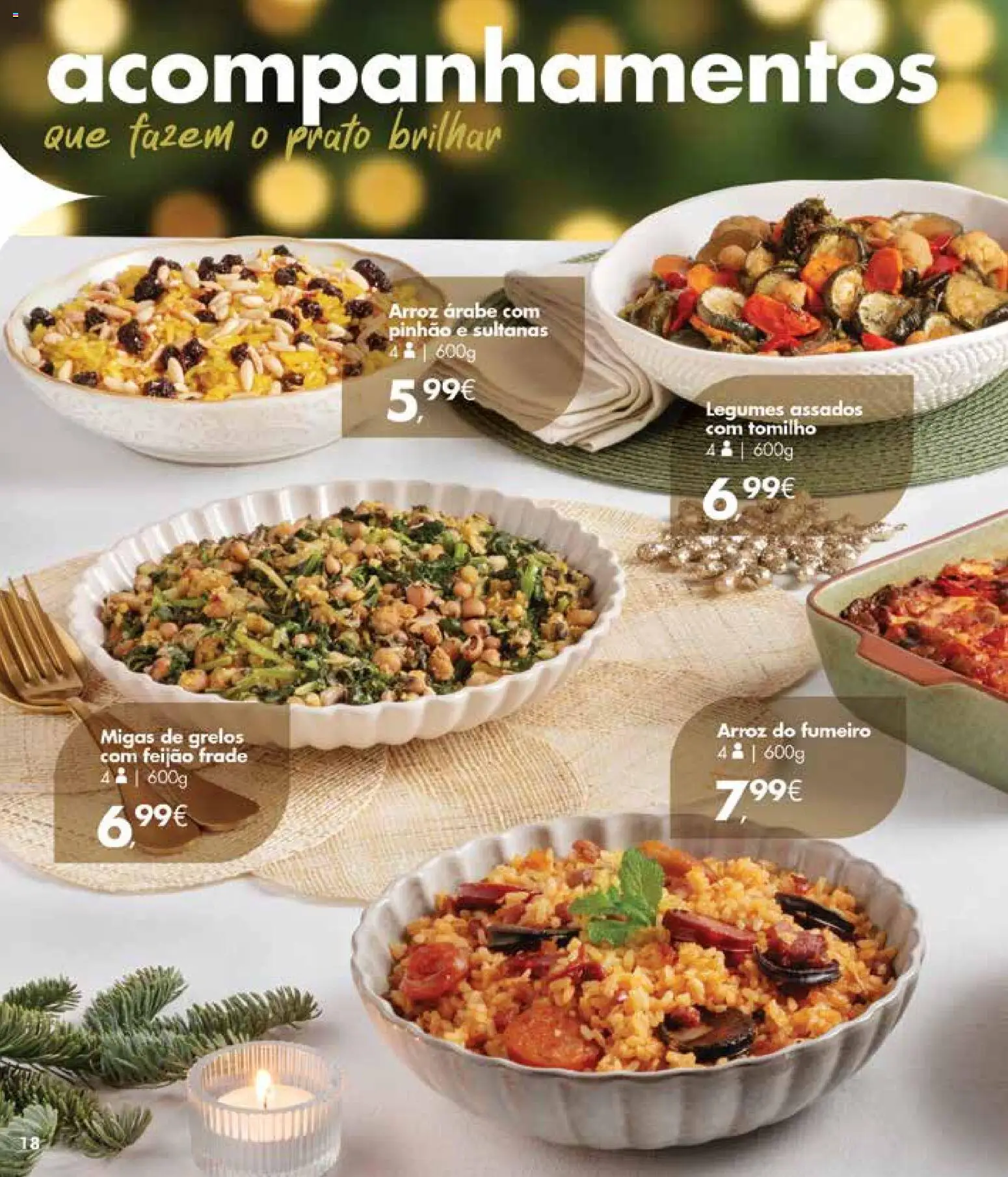 Pingo Doce Encomendas de Natal Madeira │ válido de 19.11.2025 | Página: 18 | Produtos: Grelos, Arroz