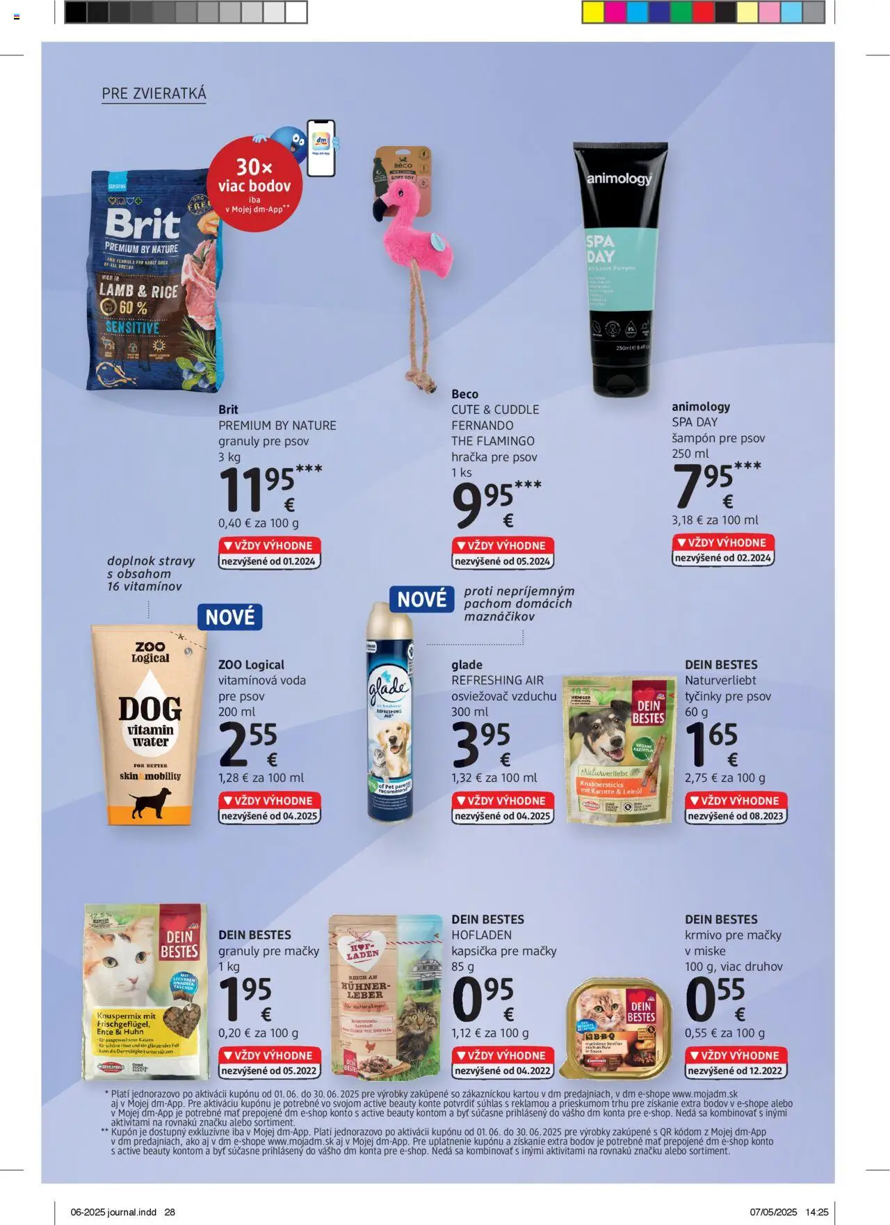 dm drogerie Journal Jún 2025 │ platný od 01.06.2025 | Strana: 28 | Produkty: Osviežovač vzduchu, Šampón, Voda